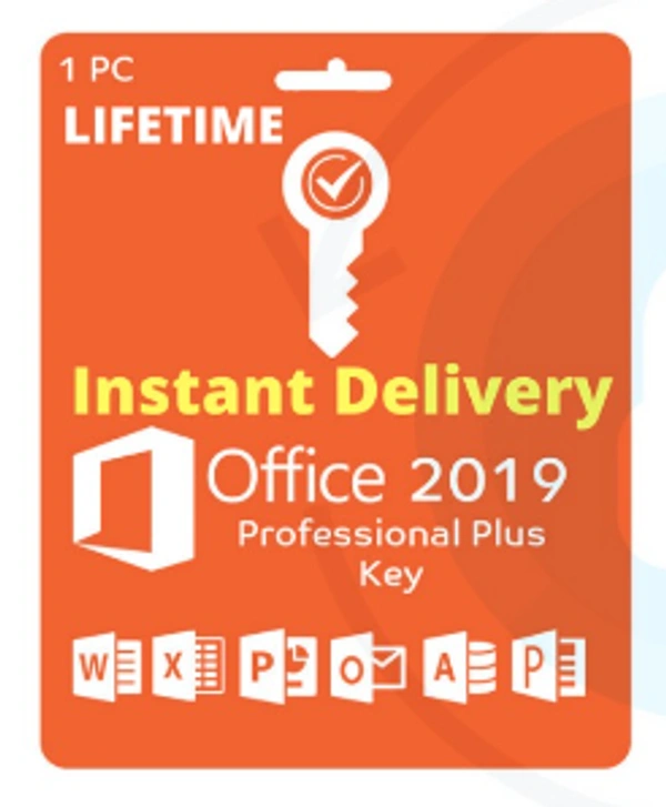 MS-Office Pro Plus 2019 - 1 PC Lifetime Validity (Digital Key)